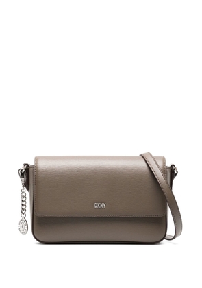 DKNY Bryant leather shoulder bag - Brown