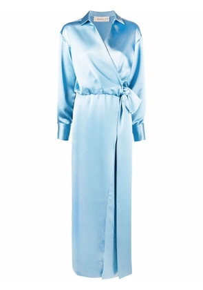 Blanca Vita Acena wrap dress - Blue