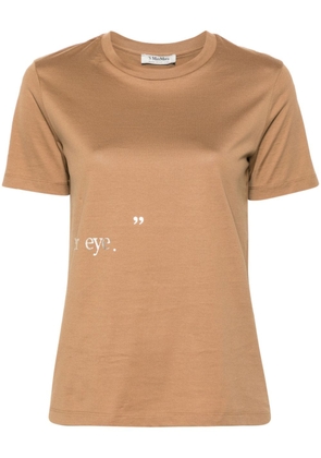 'S Max Mara Orlanda cotton T-shirt - Neutrals