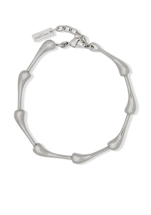 Saint Laurent articulated-link polished-finish bracelet - Silver