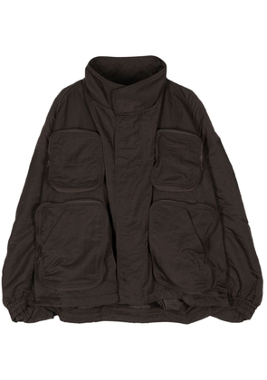 Hed Mayner multi pocket jacket - Brown