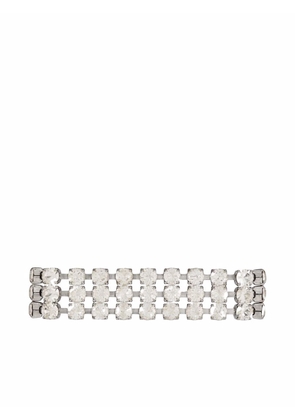 Saint Laurent crystal-embellished bracelet - Silver