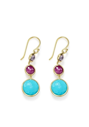 IPPOLITA 18kt gold gemstone earrings