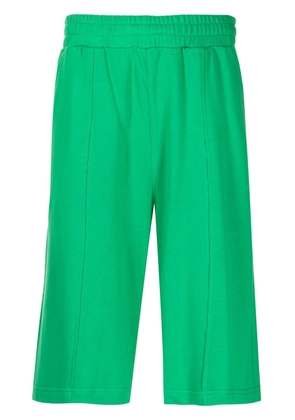 FIVE CM elasticated-waistband cotton shorts - Green