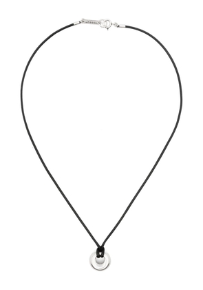 ISABEL MARANT logo-charm necklace - Black