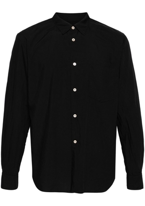 Comme des Garçons Homme Plus button-up long-sleeve shirt - Black