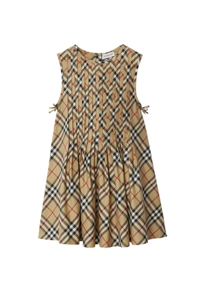 Burberry Kids Pleated Vintage Check Dress (3-14 Years)