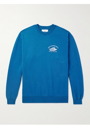 Local Authority LA - Divorsea Printed Cotton-Jersey Sweater - Men - Blue - S