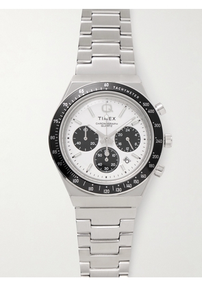 Timex - Q Chronograph 40mm Stainless Steel Watch - Men - Silver