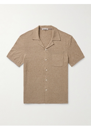 Alex Mill - Aldrich Camp-Collar Cotton and Hemp-Blend Shirt - Men - Neutrals - XS