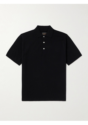 Beams Plus - Cotton Polo Shirt - Men - Black - S