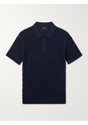 Club Monaco - Cotton Polo Shirt - Men - Blue - XS
