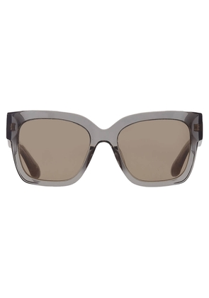 Carolina Herrera Grey Square Ladies Sunglasses SHN635 0819 54