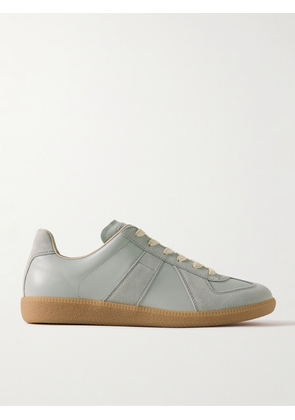 Maison Margiela - Replica Leather and Suede Sneakers - Men - Gray - EU 40