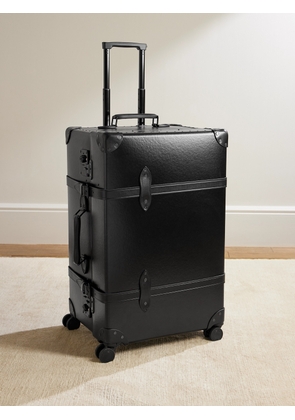 Globe-Trotter - Centenary XL Leather-Trimmed Vulcanised Fibreboard Suitcase - Men - Black