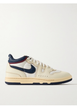 Nike - Attack Mesh, Suede and Leather Sneakers - Men - Neutrals - US 5