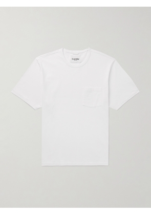 Corridor - Garment-Dyed Organic Cotton-Jersey T-Shirt - Men - White - XS
