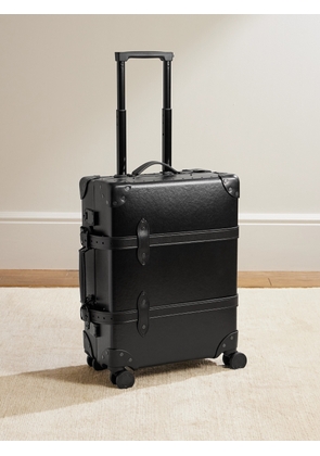 Globe-Trotter - Centenary Leather-Trimmed Carry-On Suitcase - Men - Black