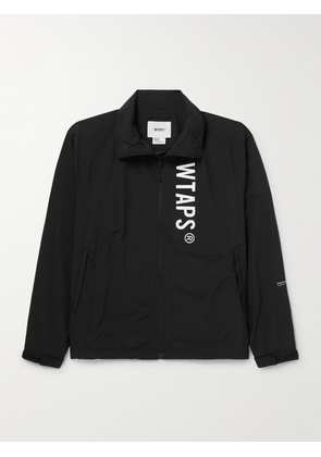 WTAPS - Logo-Print Pertex® Nylon Jacket - Men - Black - S