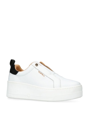 Carvela Leather Connected Laceless Sneakers