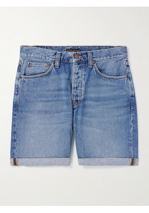 Nudie Jeans - Josh Straight-Leg Denim Shorts - Men - Blue - UK/US 30