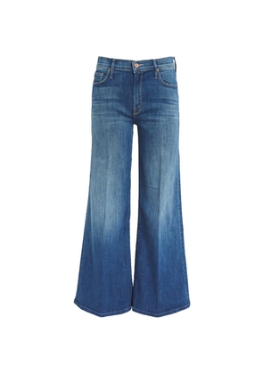 Mother The Down Low Twister Wide-Leg Jeans