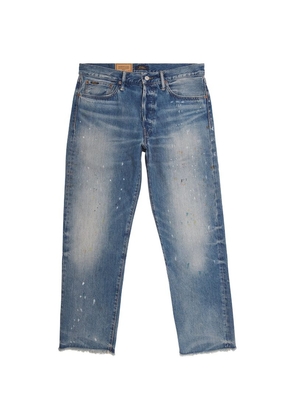 Polo Ralph Lauren Distressed Straight Jeans