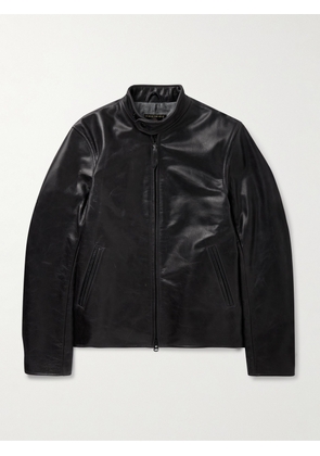 Golden Bear - The Vista Leather Jacket - Men - Black - S