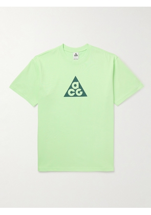 Nike - ACG Logo-Print Dri-FIT T-Shirt - Men - Green - XS
