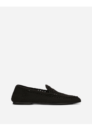 Dolce & Gabbana Pantofola - Man Driver Shoes And Loafers Black 43.5