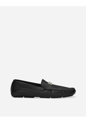 Dolce & Gabbana Deerskin Driver Shoes - Man Driver Shoes And Loafers Black 42