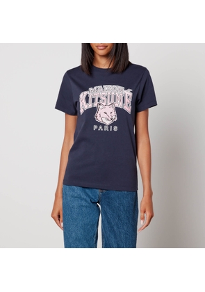 Maison Kitsuné Campus Fox Classic Cotton-Jersey T-Shirt - XS