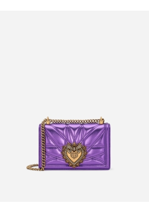 Dolce & Gabbana Borsaspalla-tracolla - Woman Shoulder And Crossbody Bags Purple Leather Onesize