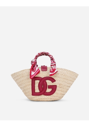 Dolce & Gabbana Small Kendra Shopper - Woman Totes Fuchsia Twill Onesize