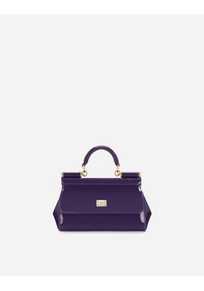 Dolce & Gabbana Borsa A Mano - Woman Handbags Purple Leather Onesize
