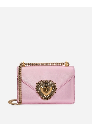 Dolce & Gabbana Borsaspalla-tracolla - Woman Shoulder And Crossbody Bags Pink Leather Onesize