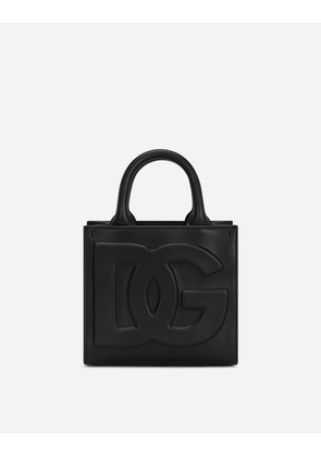 Dolce & Gabbana Dg Daily Mini Shopper - Woman Totes Black Leather Onesize