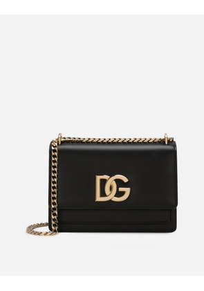 Dolce & Gabbana 3.5 Crossbody Bag - Woman Shoulder And Crossbody Bags Black Leather Onesize