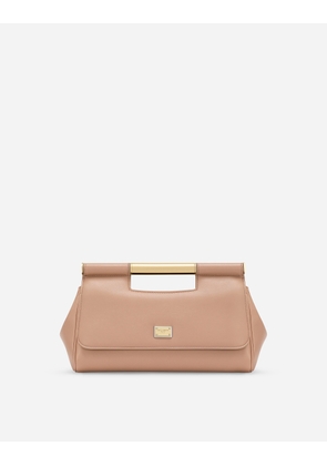 Dolce & Gabbana Borsa A Mano - Woman Handbags Beige Leather Onesize