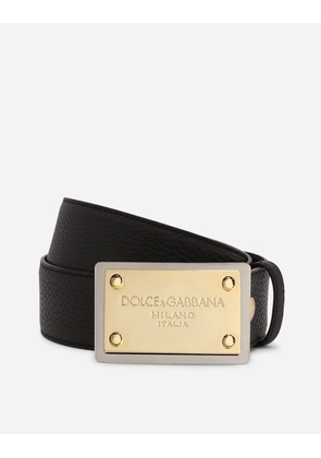 Dolce & Gabbana Cintura Con Placca - Man Belts Black 85