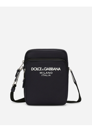Dolce & Gabbana Nylon Crossbody Bag - Man Crossbody Bags Blue Nylon Onesize