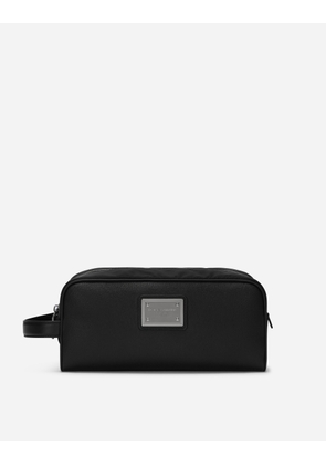Dolce & Gabbana Necessaire - Man Wallets And Small Leather Goods Black Fabric Onesize