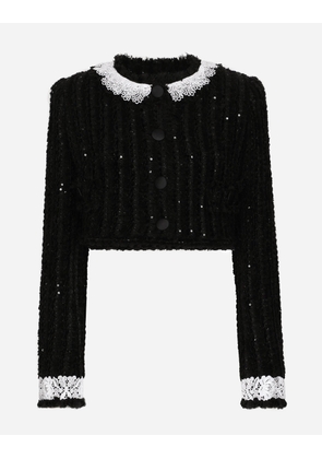 Dolce & Gabbana Giacchino - Woman Coats And Jackets Black 44
