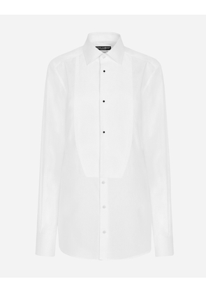 Dolce & Gabbana Camicia - Woman Shirts And Tops White Cotton 38