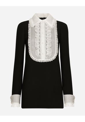 Dolce & Gabbana Abito - Woman Dresses Black Wool 48
