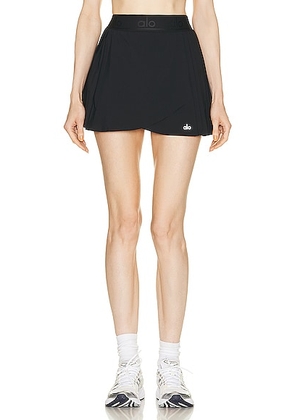 alo Aces Tennis Skirt in Black - Black. Size XS (also in ).