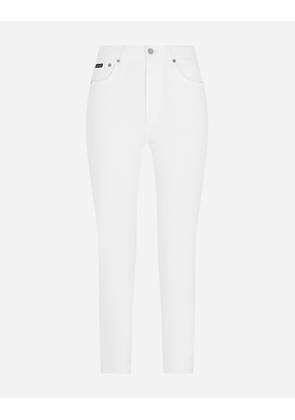 Dolce & Gabbana Audrey Jeans - Woman Denim White Cotton 36