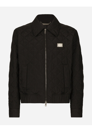 Dolce & Gabbana Quilted Jacket - Man Coats And Jackets Black 60
