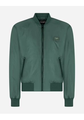 Dolce & Gabbana Giubbotto Con Zip - Man Coats And Jackets Green 44
