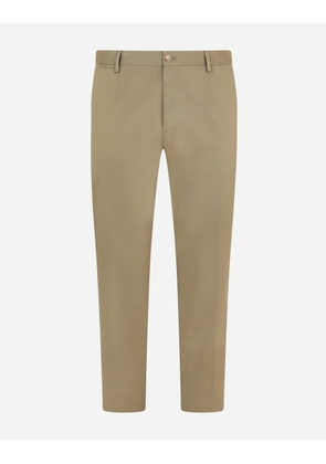 Dolce & Gabbana Pantalone - Man Trousers And Shorts Beige Cotton 44